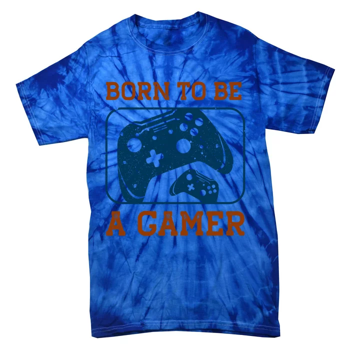 Born To Be A Gamer Cute Gift Tie-Dye T-Shirt