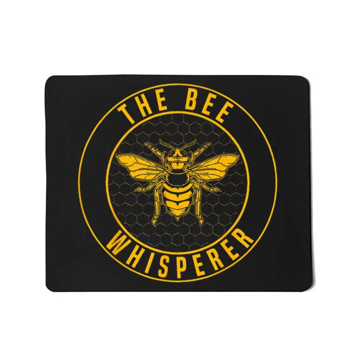 Beekeeping The Bee Whisperer Honey Bees Beehive Keeper Mousepad