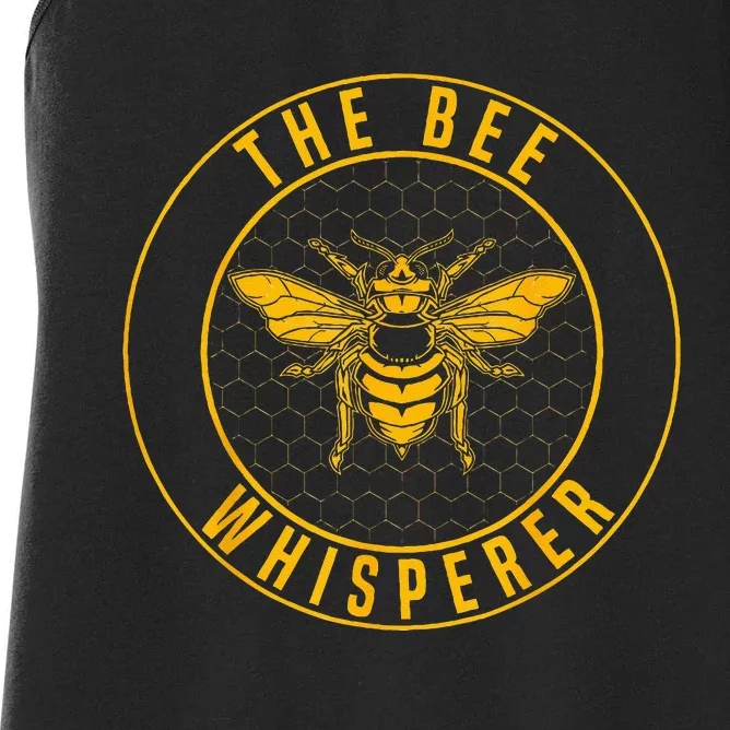 Beekeeping The Bee Whisperer Honey Bees Beehive Keeper Women's Racerback Tank