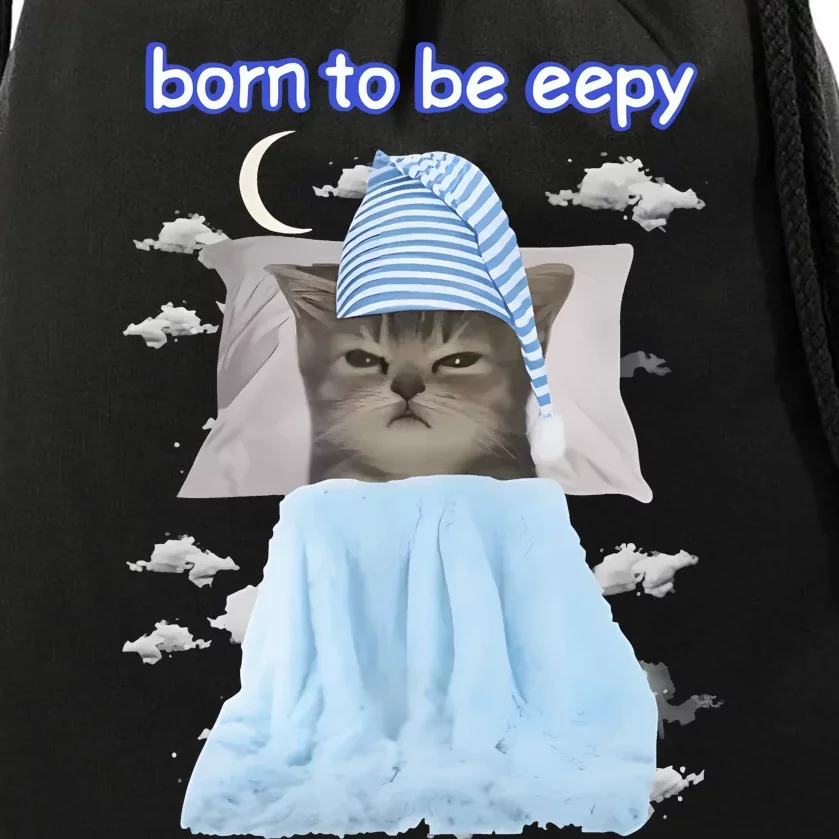 Born To Be Eepy Cringey Drawstring Bag