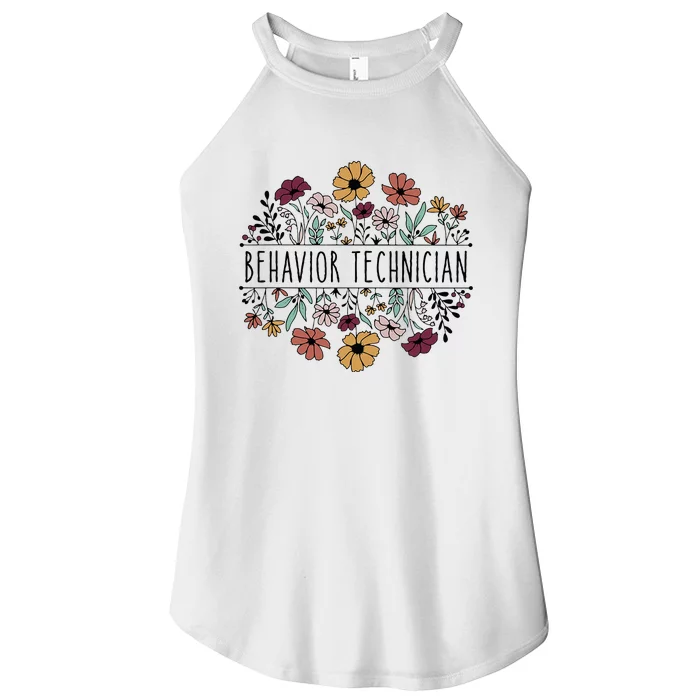 Behavior Technician Behavioral Tech Registered Behavior Women’s Perfect Tri Rocker Tank