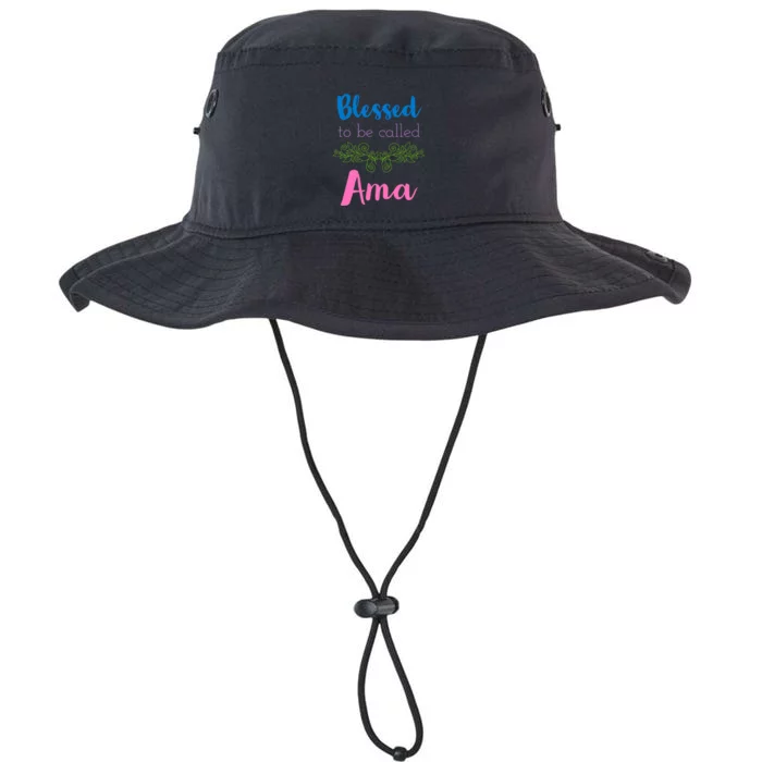 Blessed To Be Called Ama MotherS Day Legacy Cool Fit Booney Bucket Hat