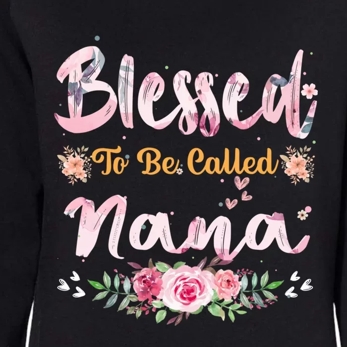 Blessed To Be Called Nina Mothers Day Womens California Wash Sweatshirt