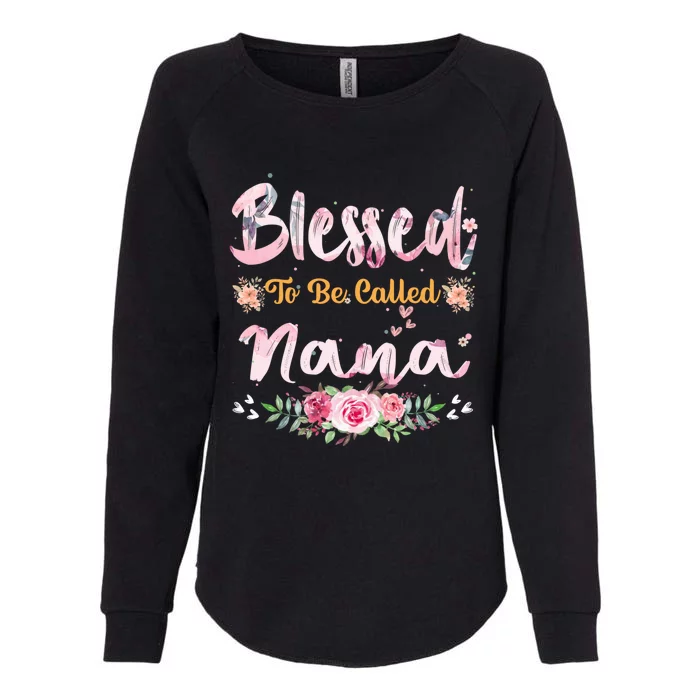 Blessed To Be Called Nina Mothers Day Womens California Wash Sweatshirt