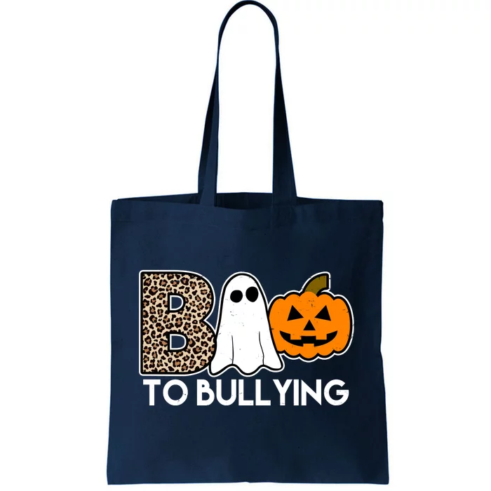 Boo To Bullying Awareness Halloween Tote Bag