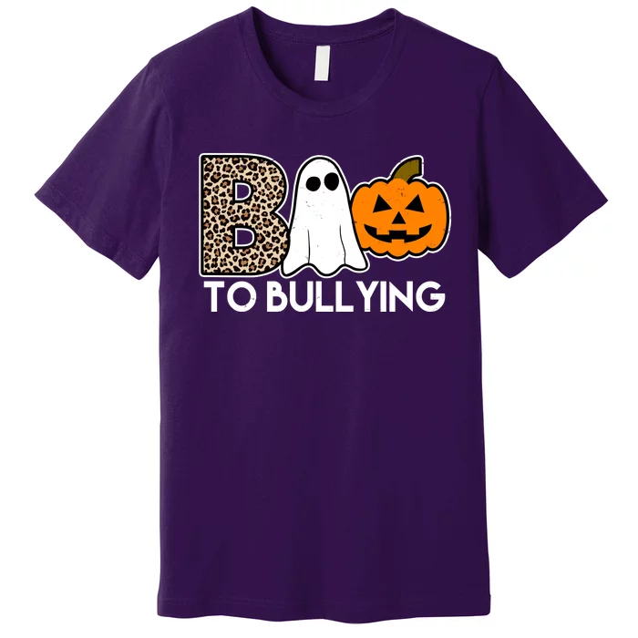 Boo To Bullying Awareness Halloween Premium T-Shirt