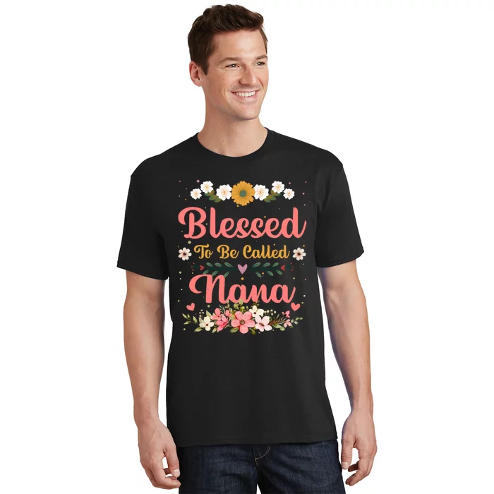 Blessed To Be Called Nina Mothers Day T-Shirt