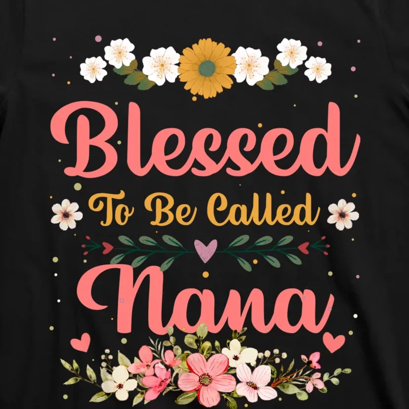 Blessed To Be Called Nina Mothers Day T-Shirt