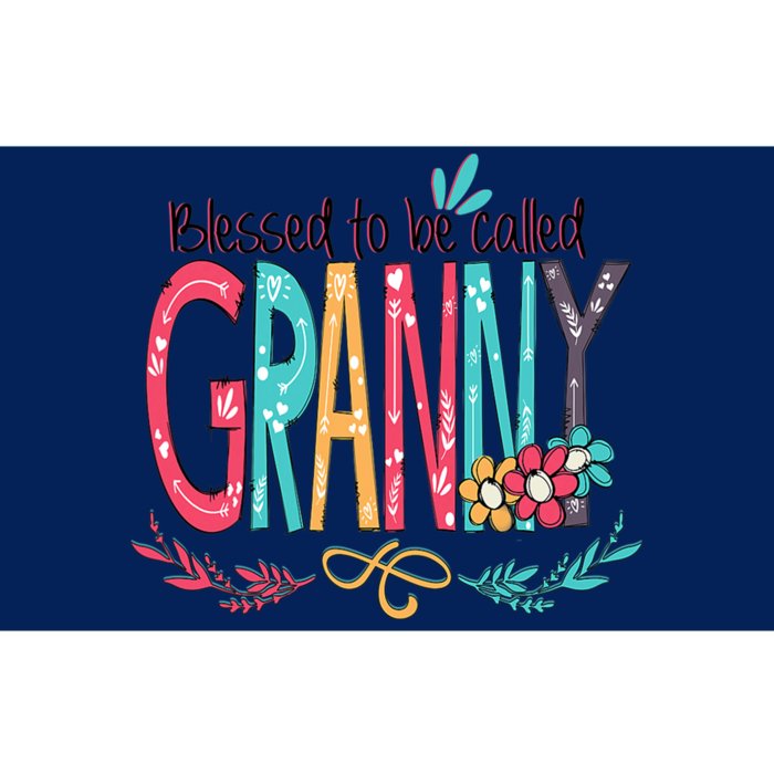 Blessed To Be Called Granny Colorful Gifts Bumper Sticker