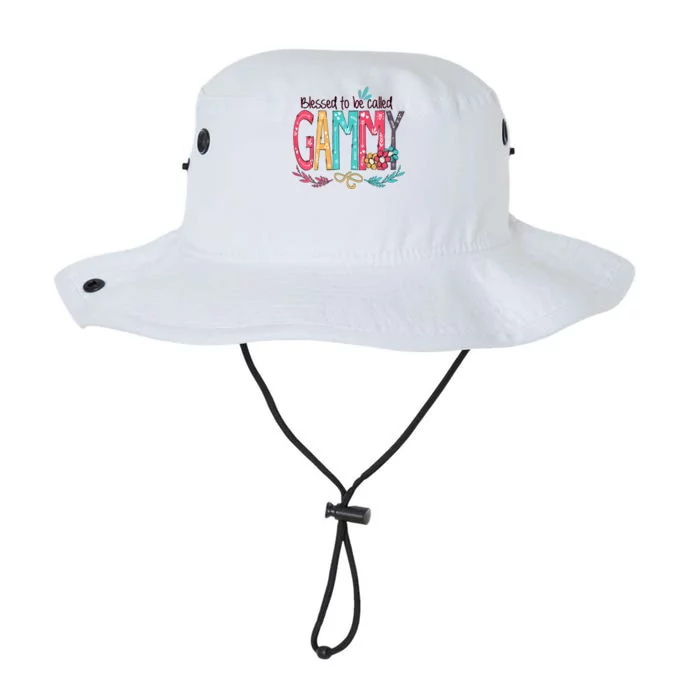 Blessed To Be Called Gammy Colorful Grandma Legacy Cool Fit Booney Bucket Hat