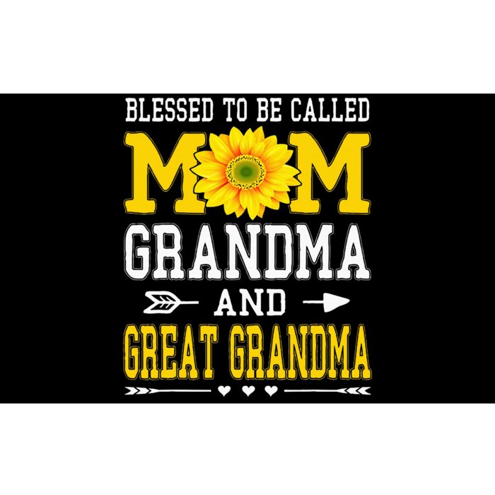 Blessed To Be Called Mom Grandma Great Grandma MotherS Day Bumper Sticker