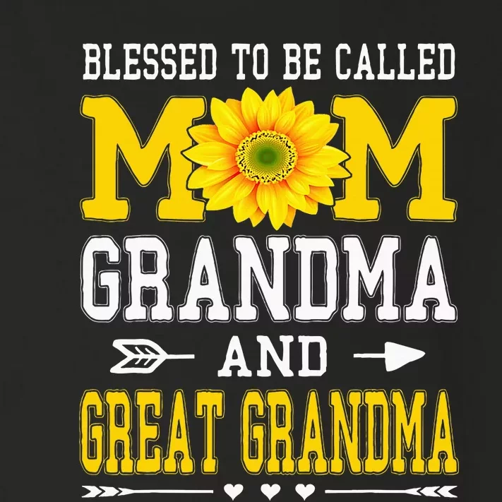 Blessed To Be Called Mom Grandma Great Grandma MotherS Day Toddler Long Sleeve Shirt