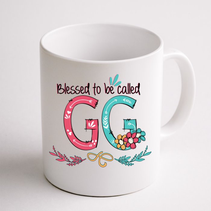 Blessed To Be Called Gg Colorful Grandma Coffee Mug