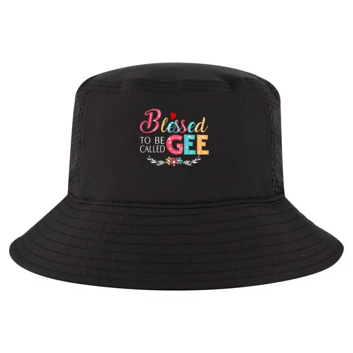 Blessed To Be Called Gee Colorful Art Cool Comfort Performance Bucket Hat