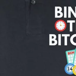 Bingo Time Bitches Funny Game Lover Gift Humor Softstyle Adult Sport Polo