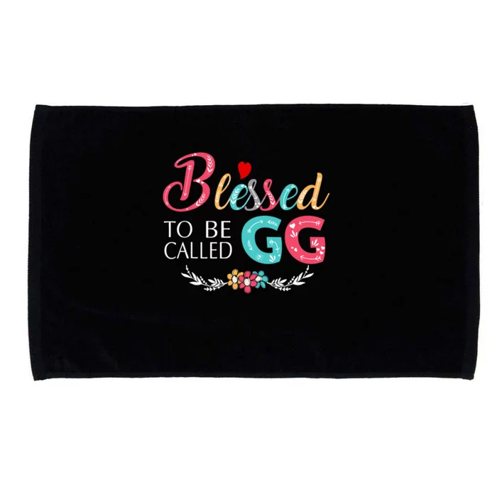 Blessed To Be Called Gg Colorful Art Microfiber Hand Towel