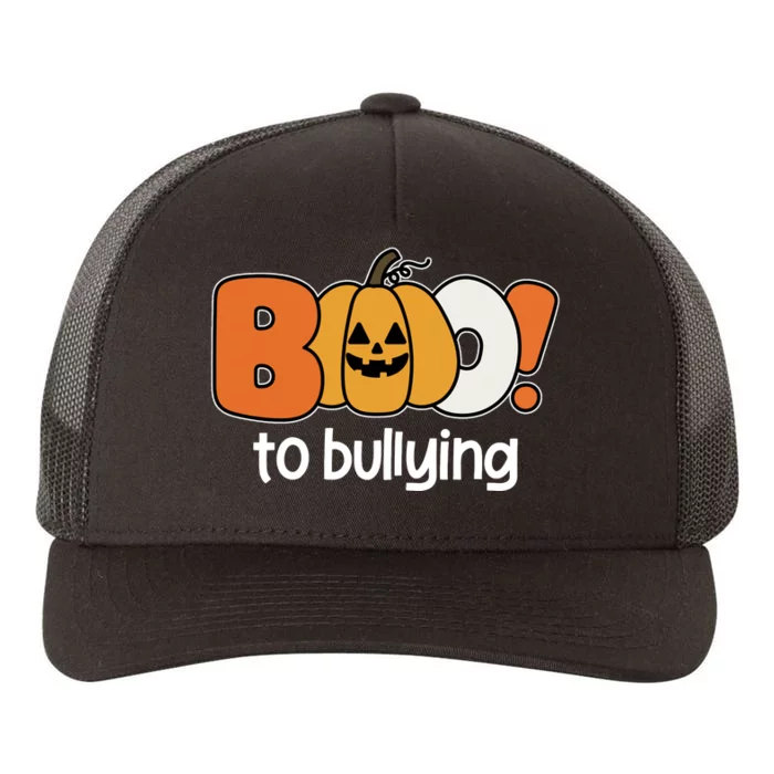 Boo To Bullying Anti Bullying Halloween Yupoong Adult 5-Panel Trucker Hat