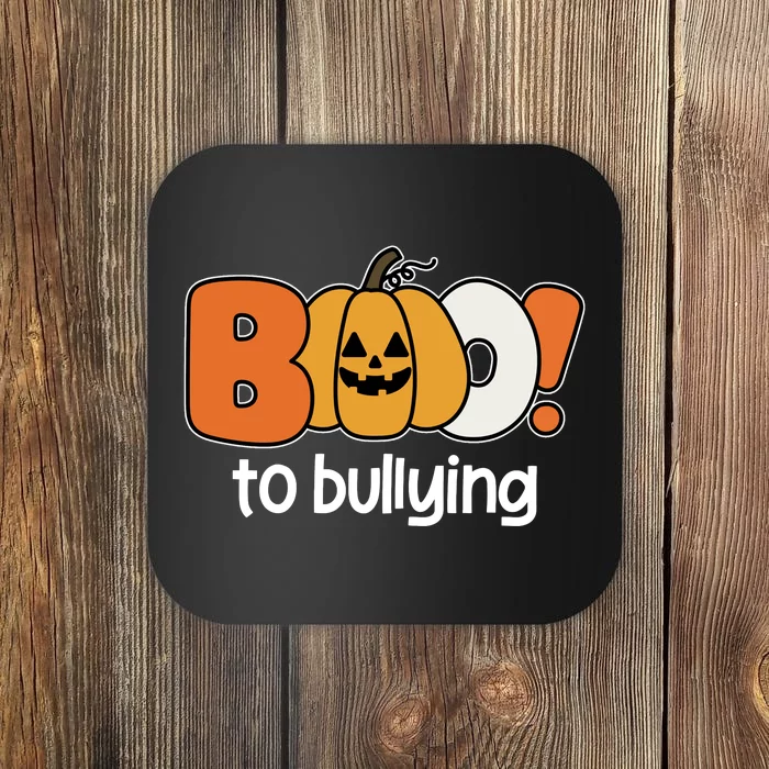 Boo To Bullying Anti Bullying Halloween Coaster