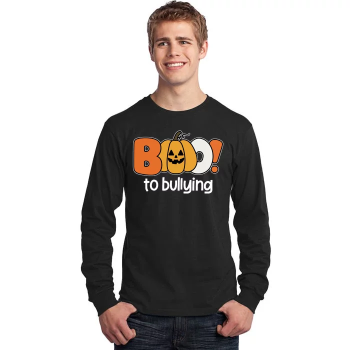 Boo To Bullying Anti Bullying Halloween Tall Long Sleeve T-Shirt