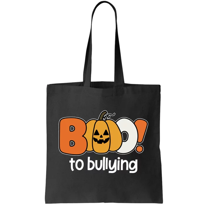 Boo To Bullying Anti Bullying Halloween Tote Bag