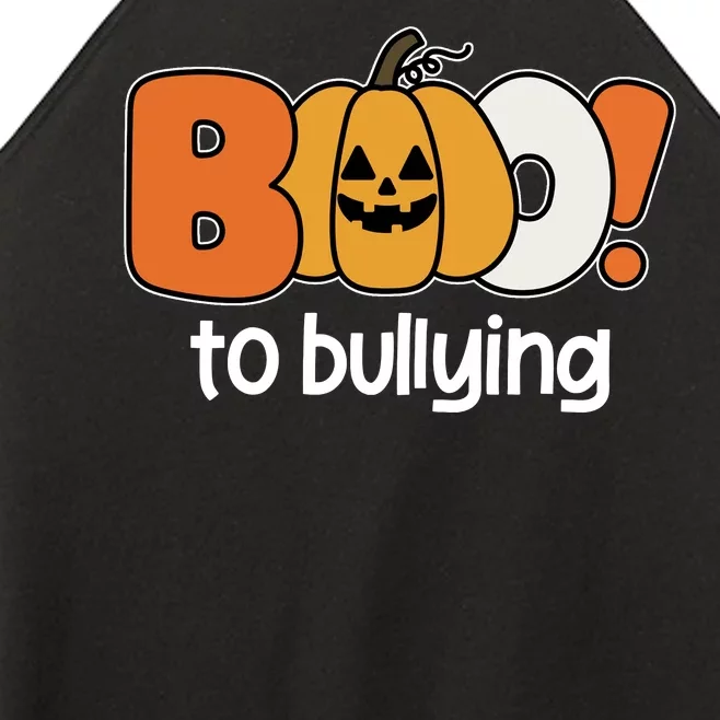 Boo To Bullying Anti Bullying Halloween Women’s Perfect Tri Rocker Tank