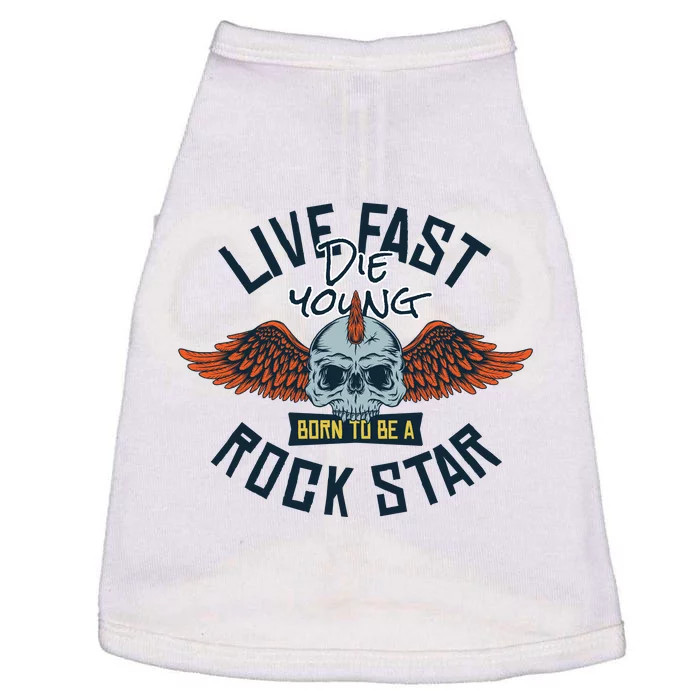 Born To Be Rock Star Doggie Tank