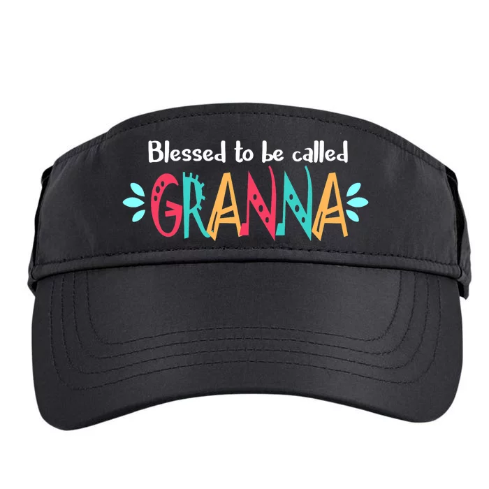 Blessed To Be Called Granna Adult Drive Performance Visor