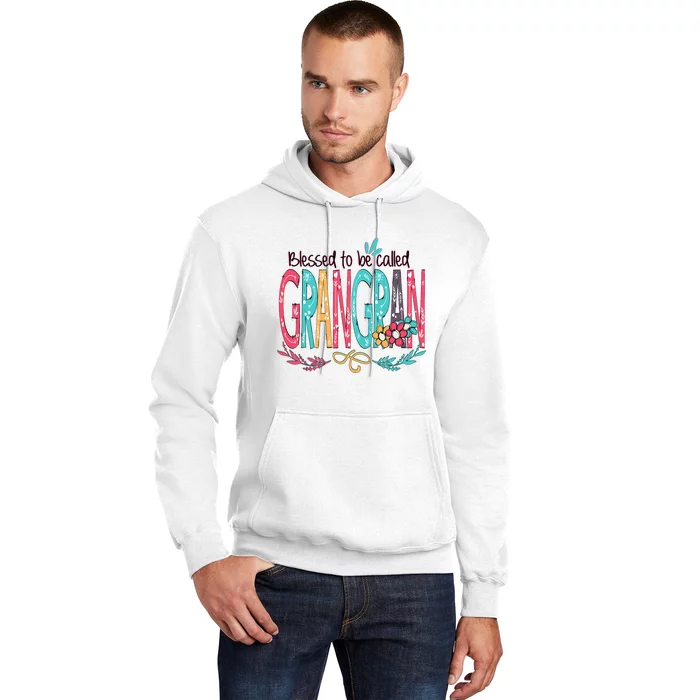 Blessed To Be Called Grangran Colorful Grandma Hoodie