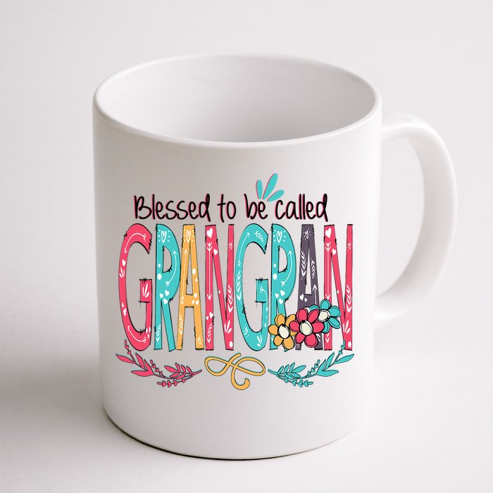 Blessed To Be Called Grangran Colorful Grandma Front & Back Coffee Mug