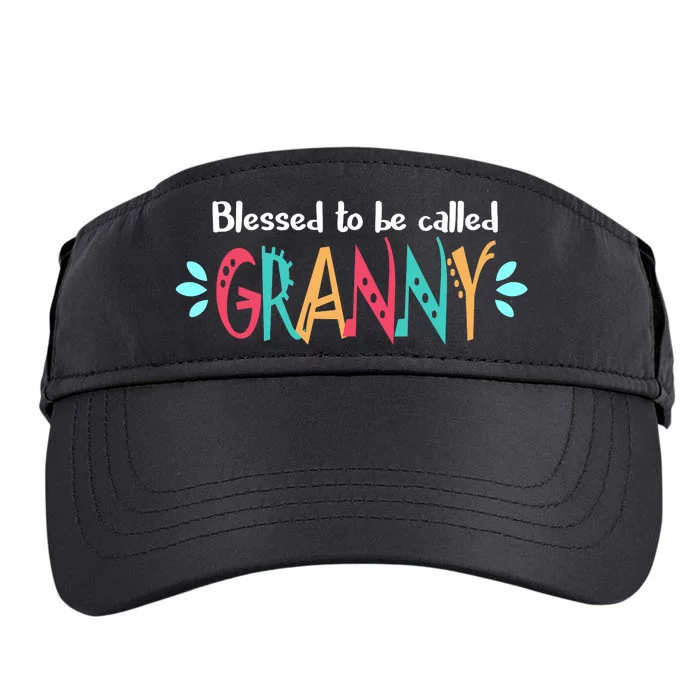 Blessed To Be Called Granny Adult Drive Performance Visor