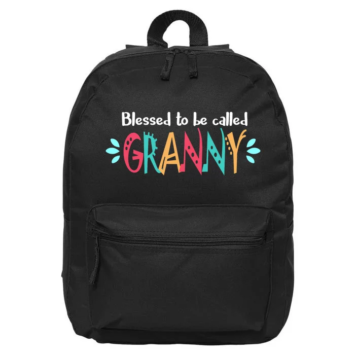 Blessed To Be Called Granny 16 in Basic Backpack