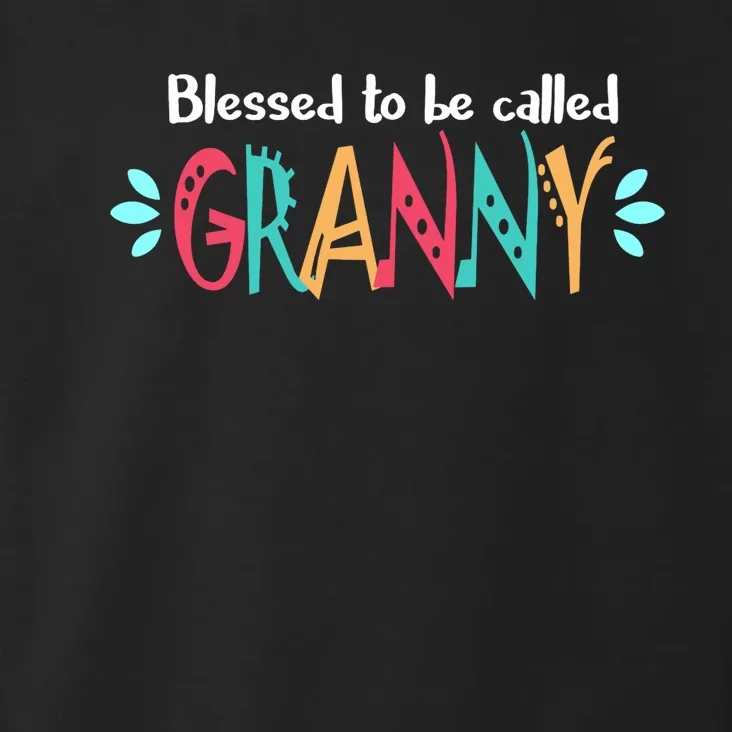 Blessed To Be Called Granny Toddler Hoodie