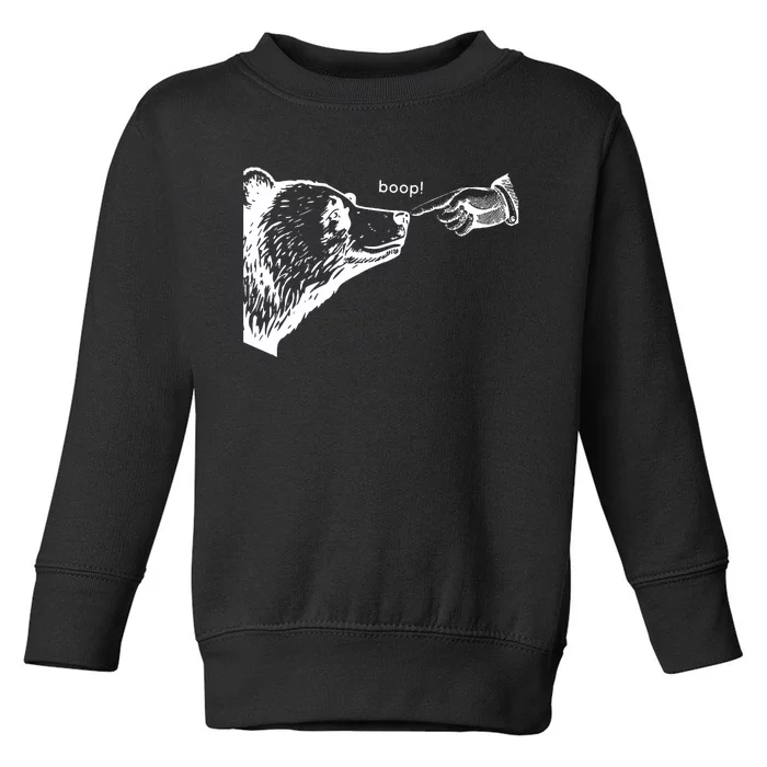 Boop The Bear Toddler Sweatshirt