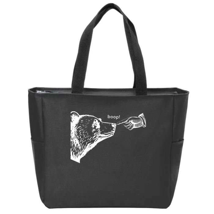 Boop The Bear Zip Tote Bag