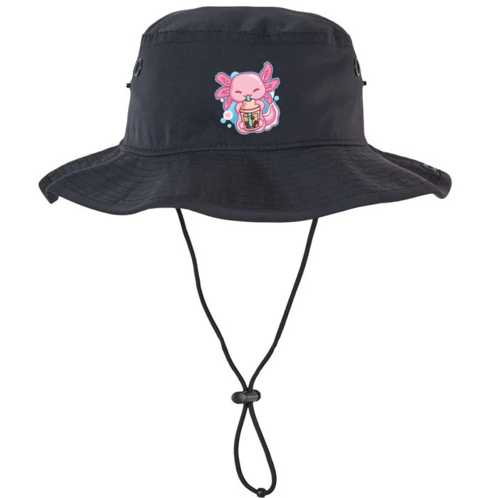 Boba Tea Bubble Tea Milk Tea Anime Axolotl Lover Gift Legacy Cool Fit Booney Bucket Hat