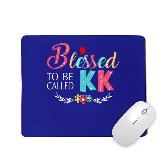 Blessed To Be Called Kk Colorful Art Mousepad