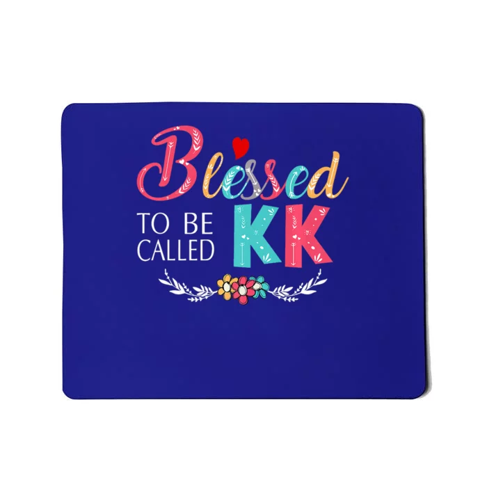 Blessed To Be Called Kk Colorful Art Mousepad