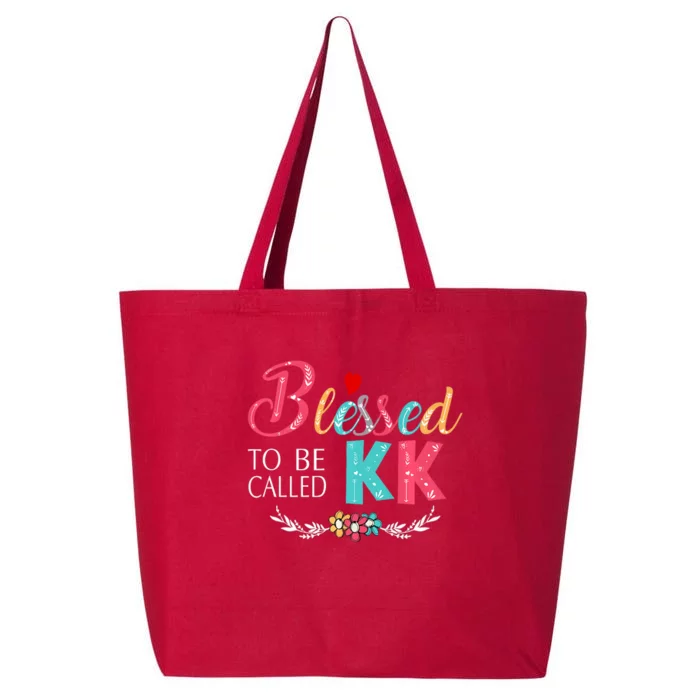 Blessed To Be Called Kk Colorful Art 25L Jumbo Tote