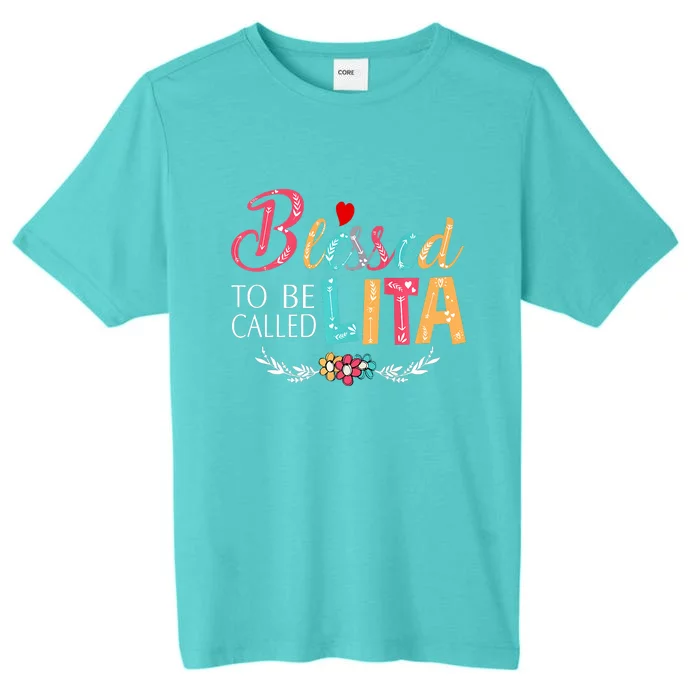 Blessed To Be Called Lita Colorful Art ChromaSoft Performance T-Shirt