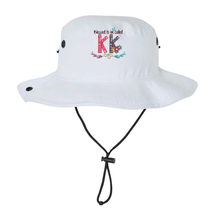 Blessed To Be Called Kk Colorful Grandma Legacy Cool Fit Booney Bucket Hat