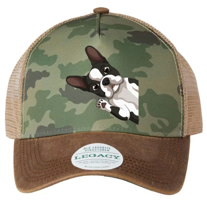 Boston Terrier Bostie Dog Legacy Tie Dye Trucker Hat