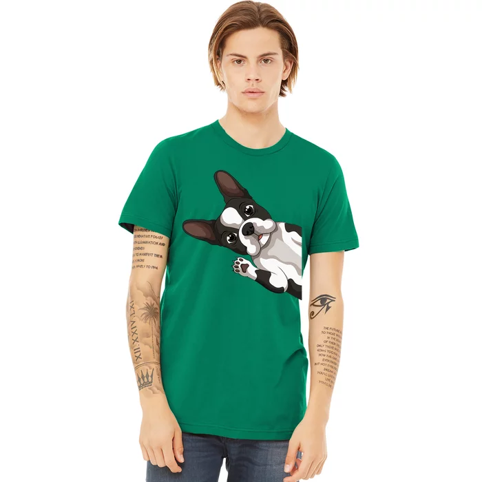 Boston Terrier Bostie Dog Premium T-Shirt