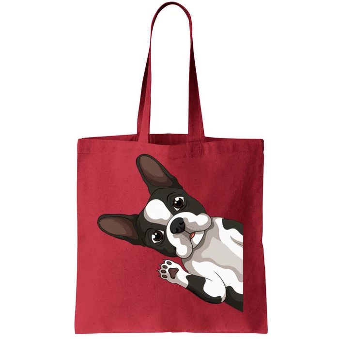 Boston Terrier Bostie Dog Tote Bag