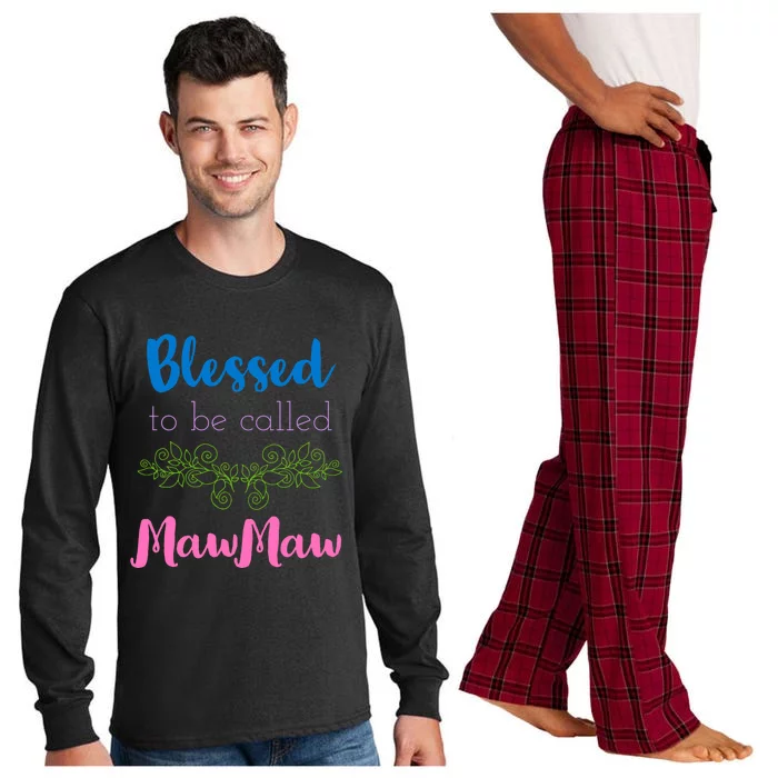 Blessed To Be Called Mawmaw MotherS Day Long Sleeve Pajama Set