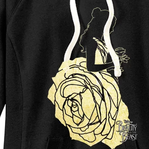 Beauty & The Beast Belle Golden Dress Graphic Women's Fleece Hoodie