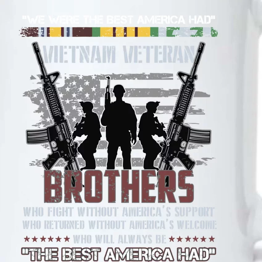 Brothers The Best America Had Vietnam Veteran Gift Black Color Changing Mug