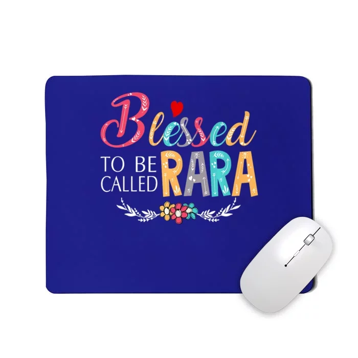 Blessed To Be Called Rara Colorful Art Mousepad