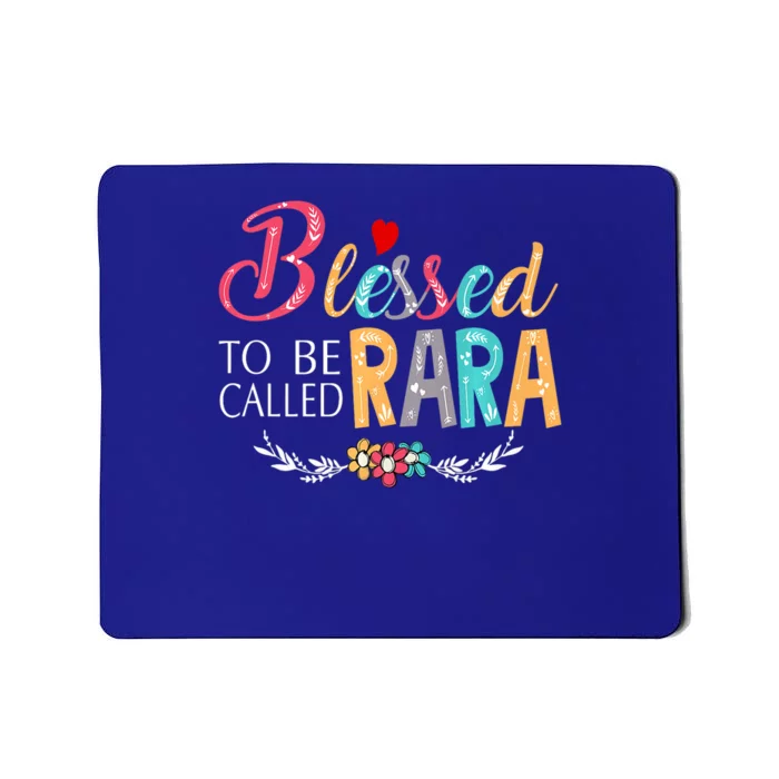 Blessed To Be Called Rara Colorful Art Mousepad