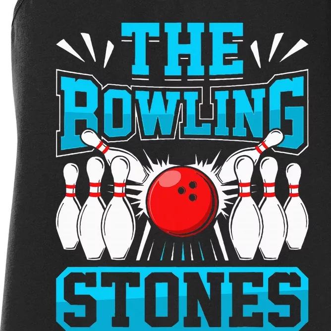 Bowling The Bowling Stones Women's Racerback Tank