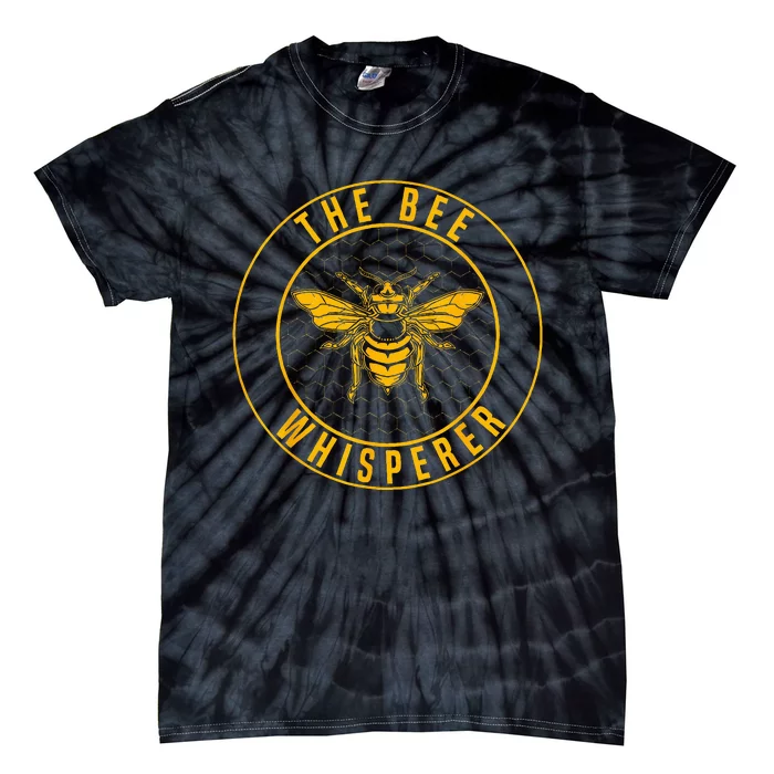 Beekeeping The Bee Whisperer Honey Bees Beehive Keeper Tie-Dye T-Shirt